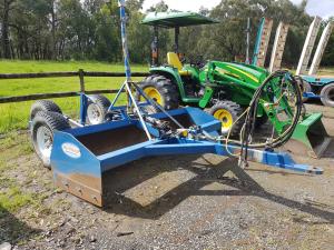 Tractor  Laser Scraper
