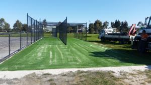 Soccer pitch construction 168