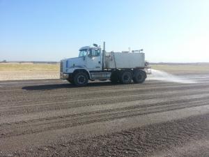 Soccer pitch construction 214